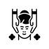 Icon for relax, massage, spa, face massage, head massage, facial, treatment, healing, skin care, relaxation, rolfing